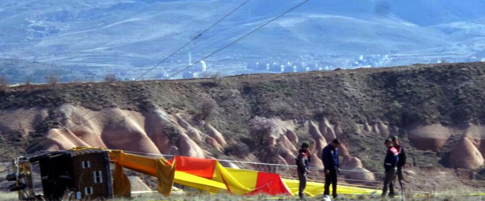 Hot air balloon accident in Turkey kills Frenchman; 7 hurt