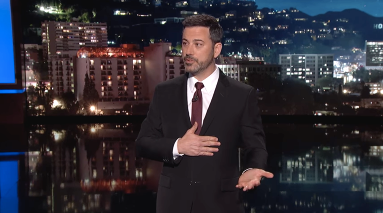 Jimmy Kimmel tearfully recounts newborn son's heart surgery