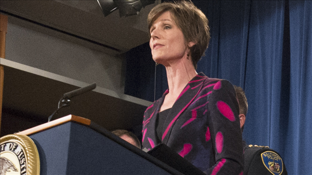 Yates to say she expressed alarm to White House on Flynn