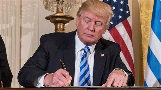 Trump says he favors more money for health care