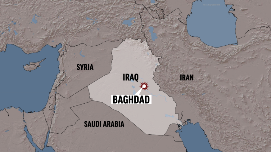 Officials: Car bombing in Baghdad kills 10, wounds 22