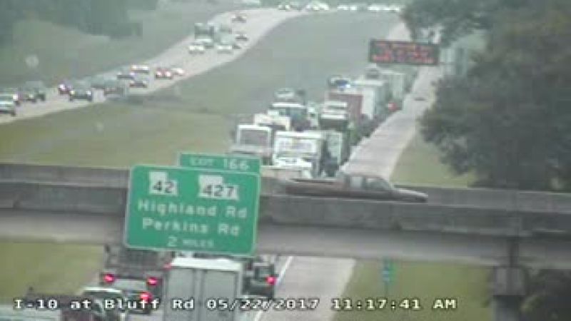 TRAFFIC ALERT: Heavy delays I-10 west in Ascension