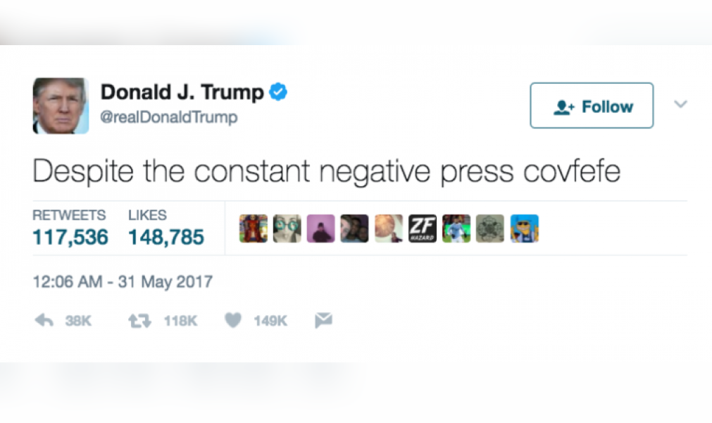 Spicer says 'small group' understands strange, late night Trump tweet