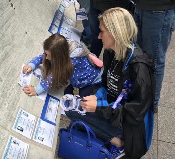 Widow of slain BR deputy joins officers at national memorial