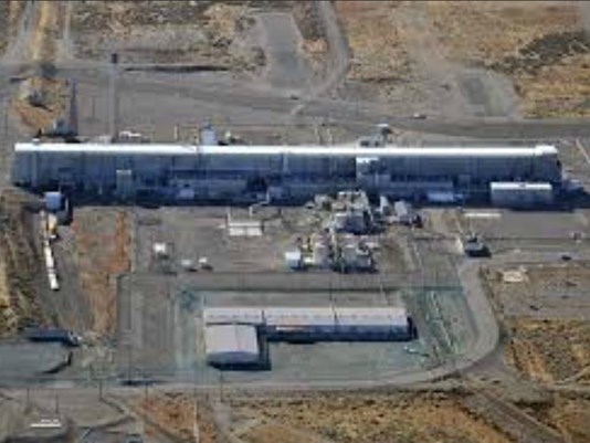 Energy chief says hole has been filled at nuclear waste site