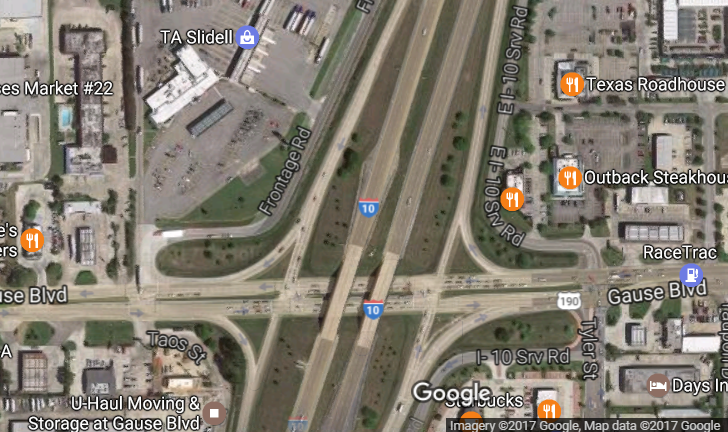 Pedestrian killed while attempting to cross I-10 in Slidell