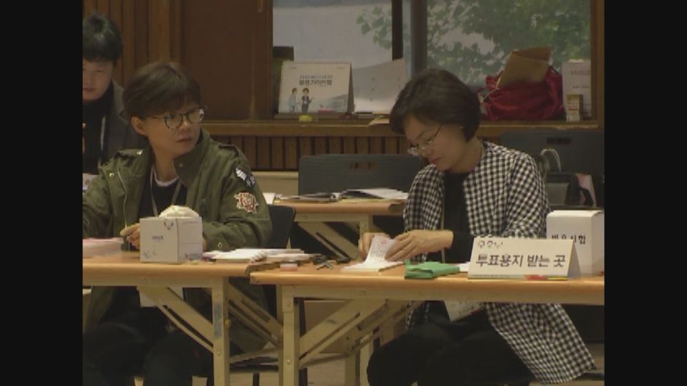 South Korea exit polls see win for liberal Moon