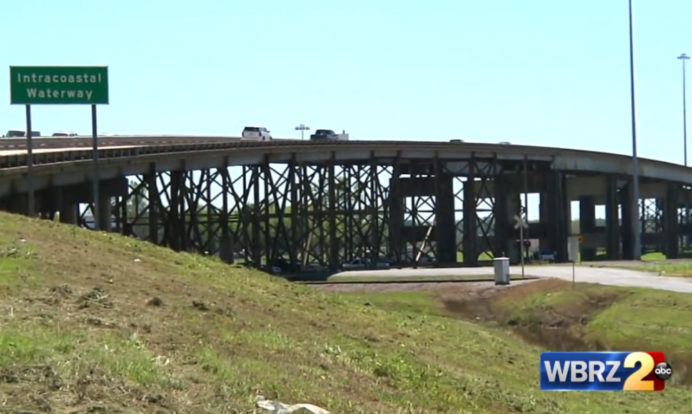 Weight limit removed for southbound lanes of LA 1 bridge