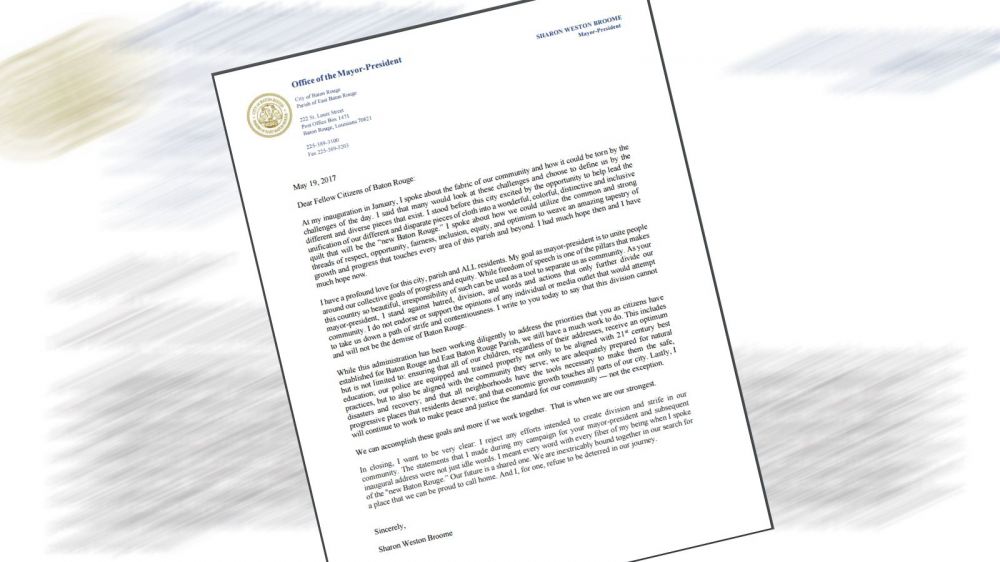 Mayor's message on muckraking hatred