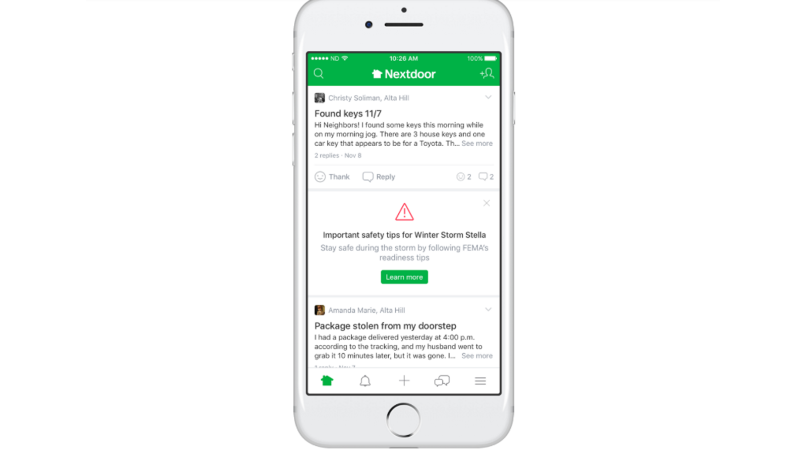 Nextdoor partners with FEMA for targeted emergency updates