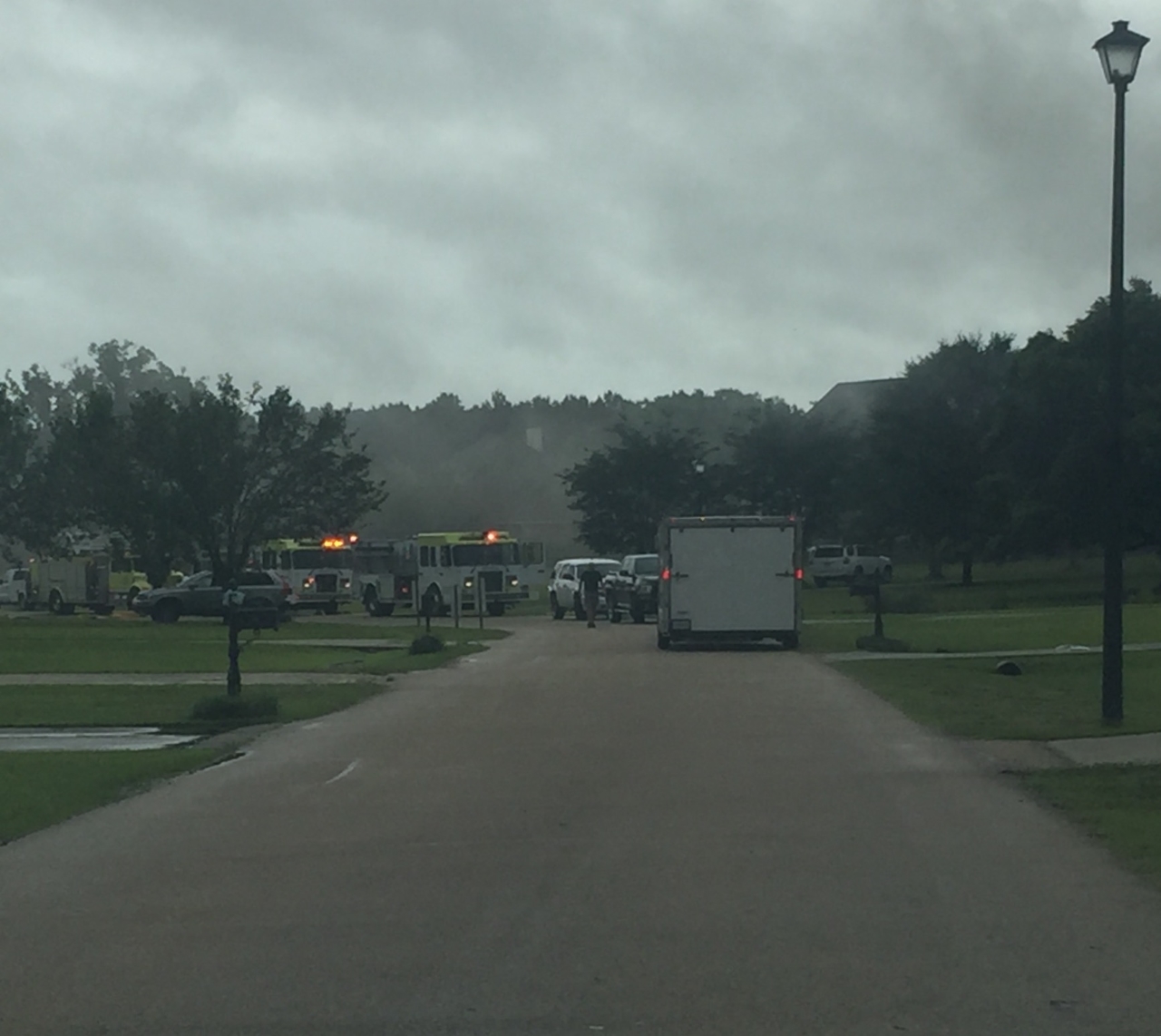 Morning house fire reported in Watson