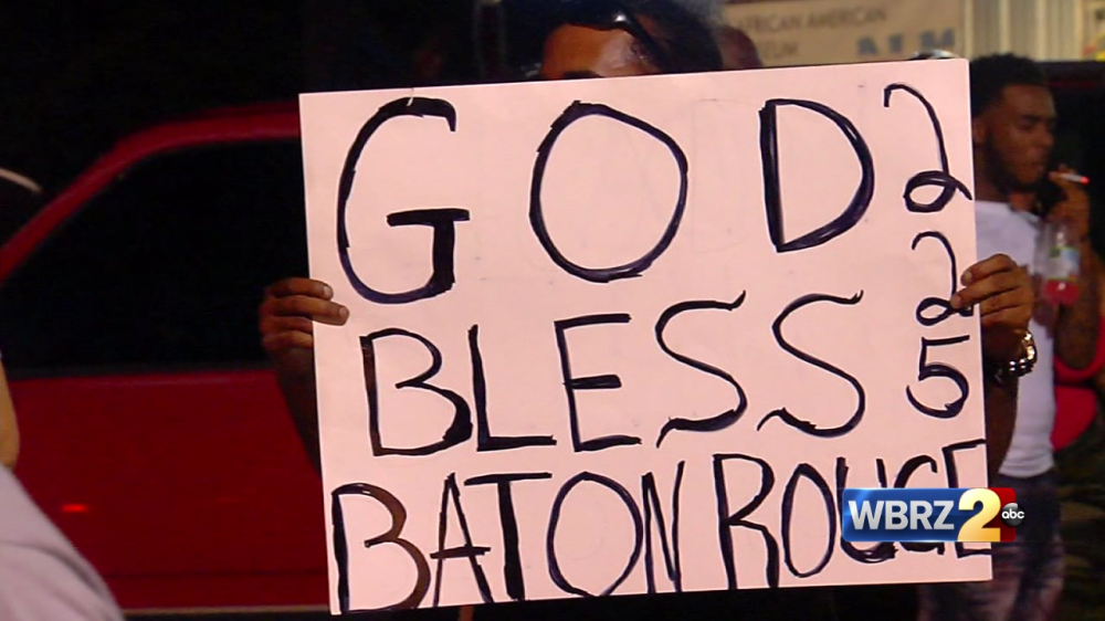 Community focused on calm, moving forward after Sterling decision