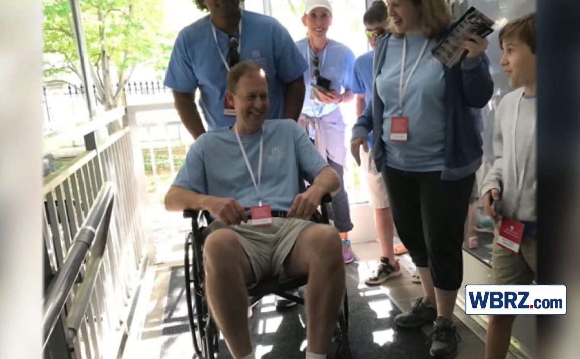 Baton Rouge man treated by President Trump's doctor after medical emergency