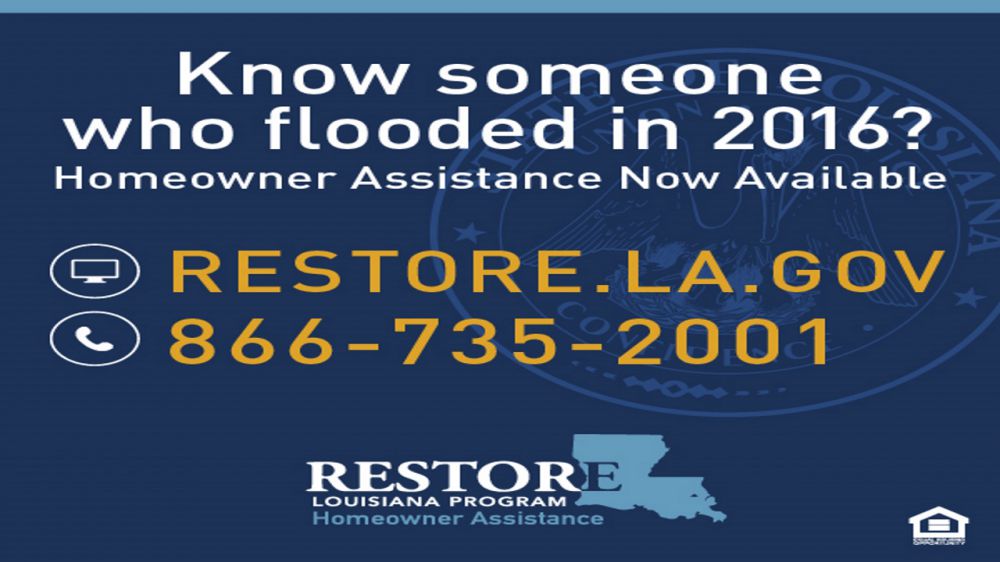 Outreach sessions for homeowners to finish flood-damage survey