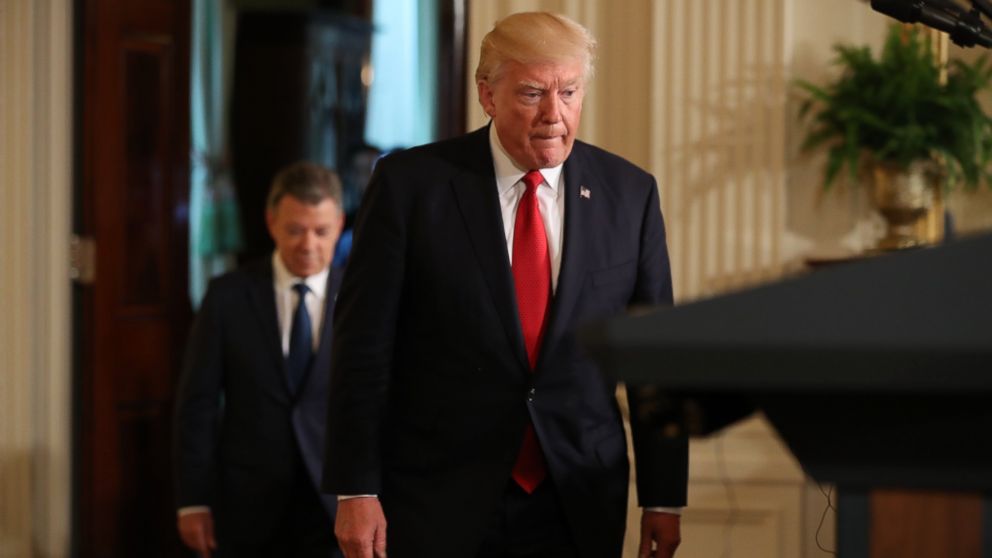 Trump embarks on trip without naming FBI chief