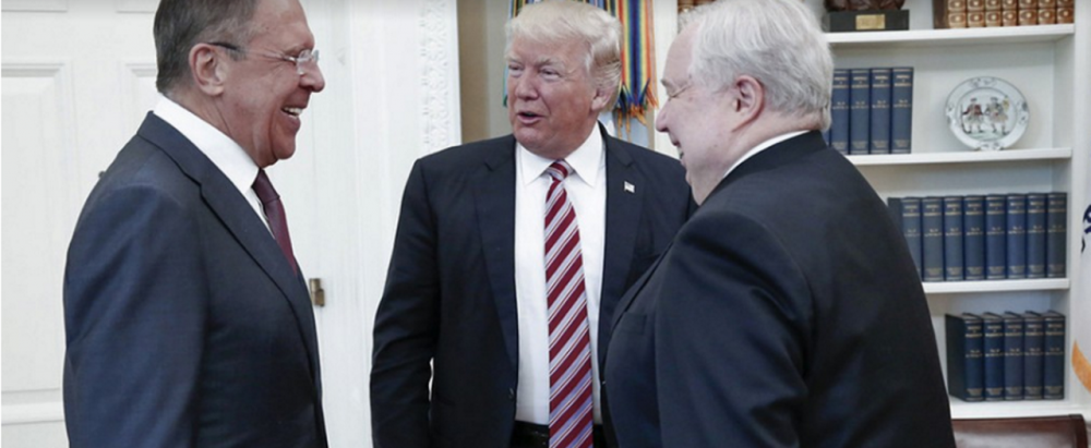 Trump defends sharing information with Russians