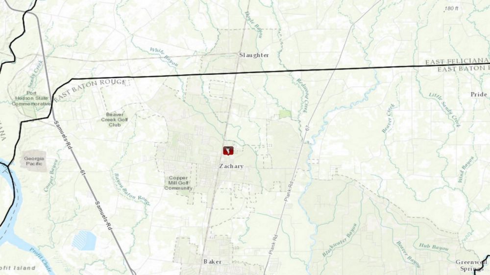 NWS confirms tornado touchdown in Zachary