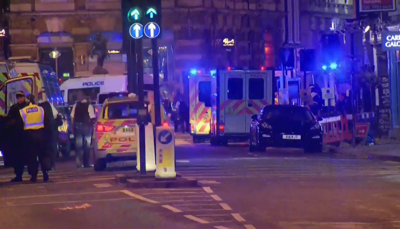 The Latest: Tech firms react to UK leader's call for curbs