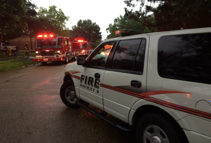 Crews respond to residential fire on Poinsettia Drive