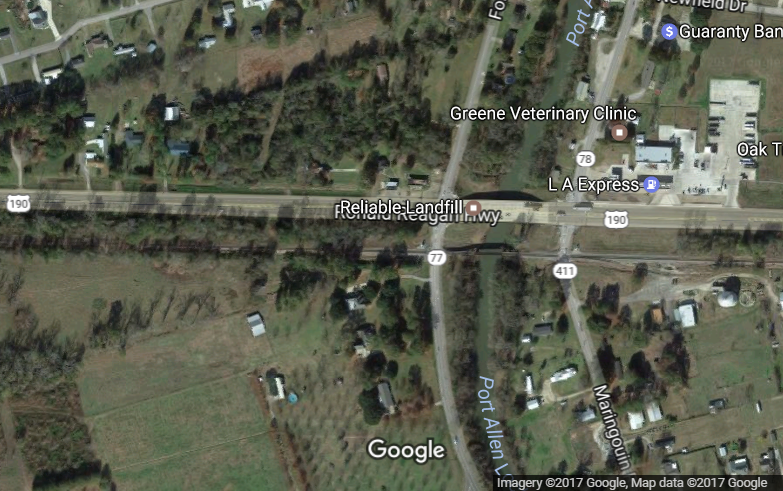 Lanes of US 190 closed for two weeks due to guard rail installation