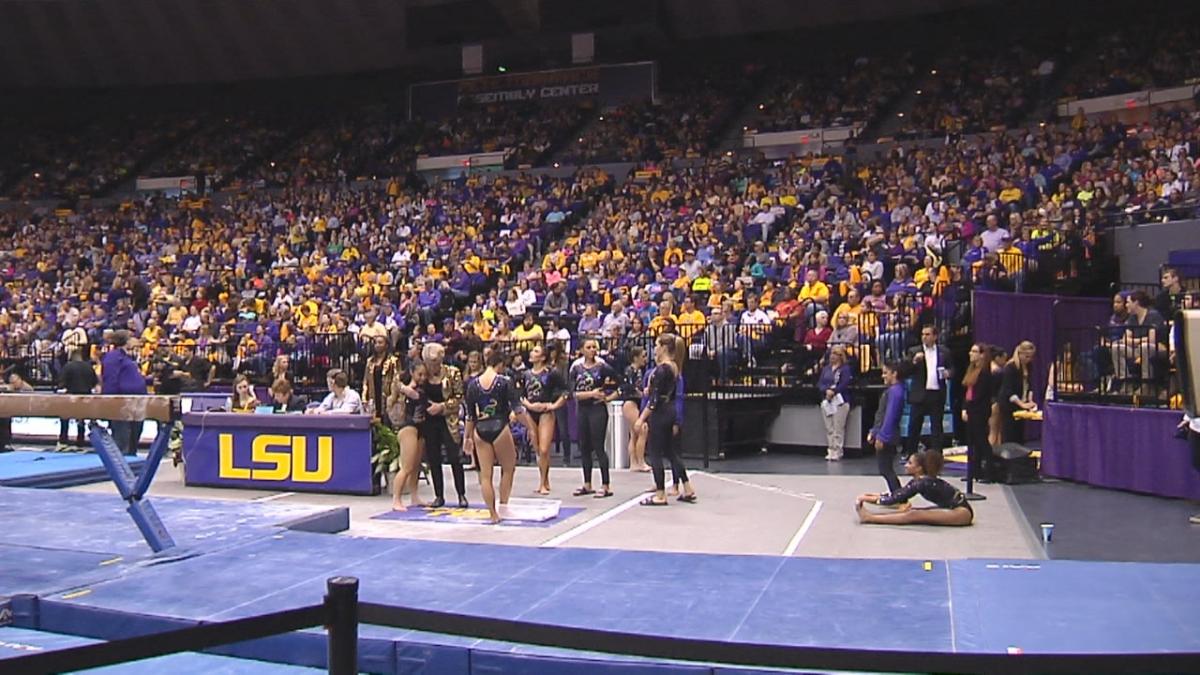 LSU Gymnastics ranked second after two weeks