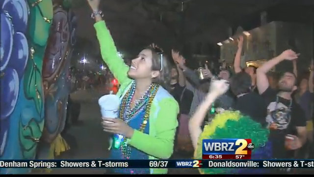 Thousands throng to New Orleans for Fat Tuesday celebrations