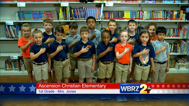 The Pledge of Allegiance: Ascension Christian Elementary