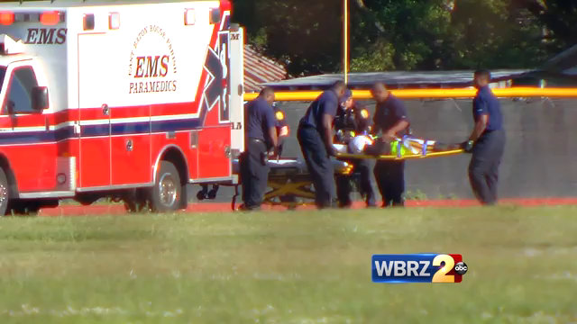 Scotlandville High football player in ICU after practice injury