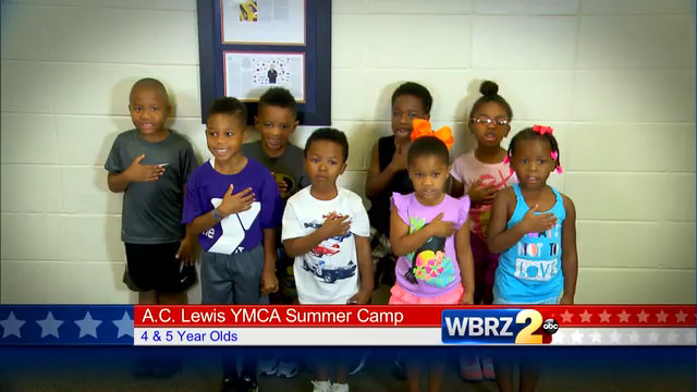 The Pledge of Allegiance: A.C. Lewis YMCA Summer Camp