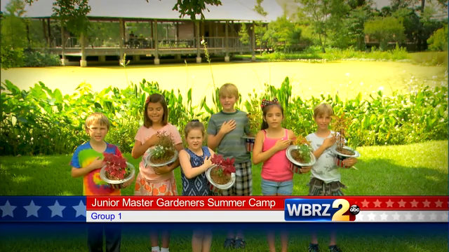 The Pledge of Allegiance: Junior Master Gardeners Summer Camp