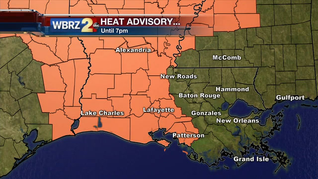 Heating up: More heat advisories could be issued Thursday