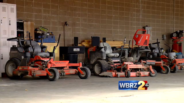 Two lawn mowers stolen from Southern University