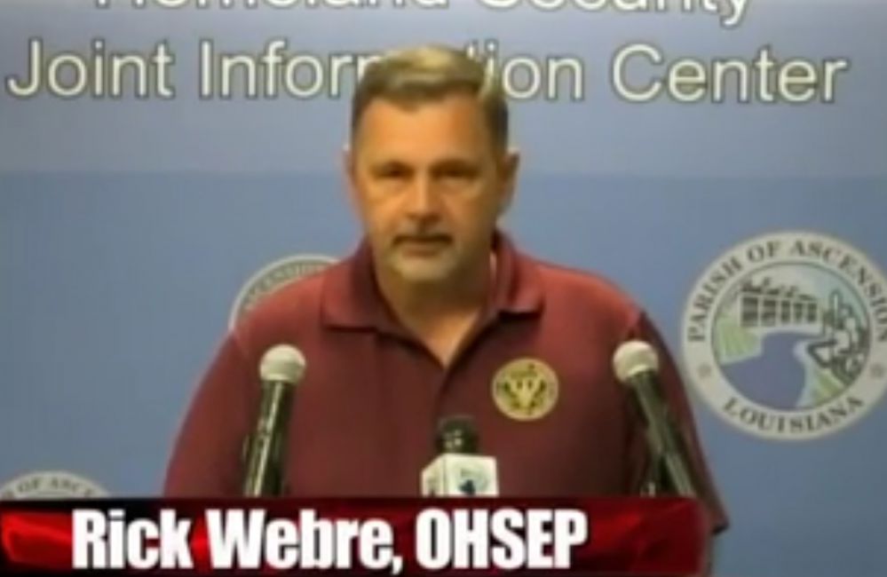 Ascension officials provide Thursday flood briefing