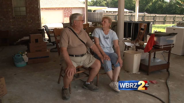 Elderly St. Amant couple starts from scratch after flood
