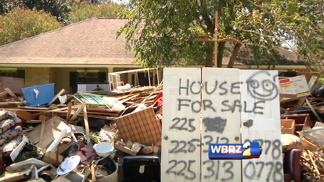 Homeowners in Sherwood Forest selling flood-damaged homes
