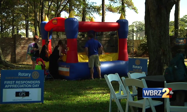 East Ascension Rotary host fun fair for flood responders