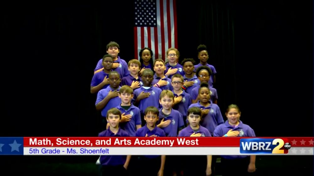The Pledge of Allegiance: Math, Science, and Arts Academy West