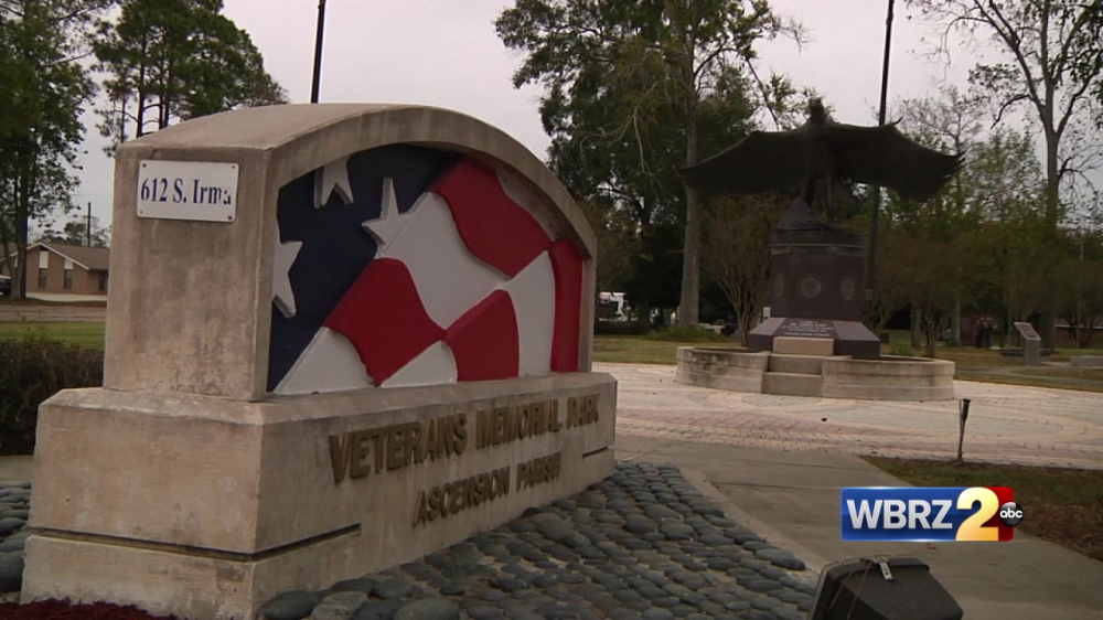 Ceremony held in Ascension Parish honors veterans