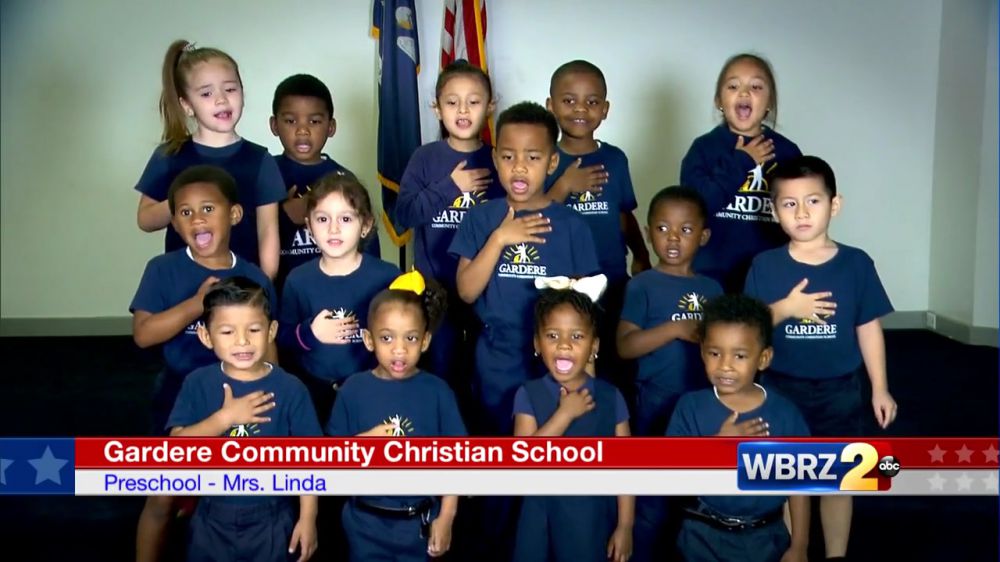 The Pledge of Allegiance: Gardere Christian Community School