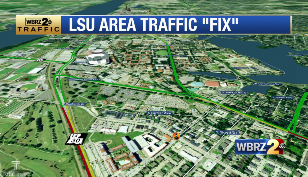 Traffic fix coming to LSU area