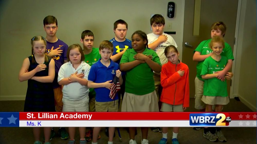 The Pledge of Allegiance: St. Lillian Academy